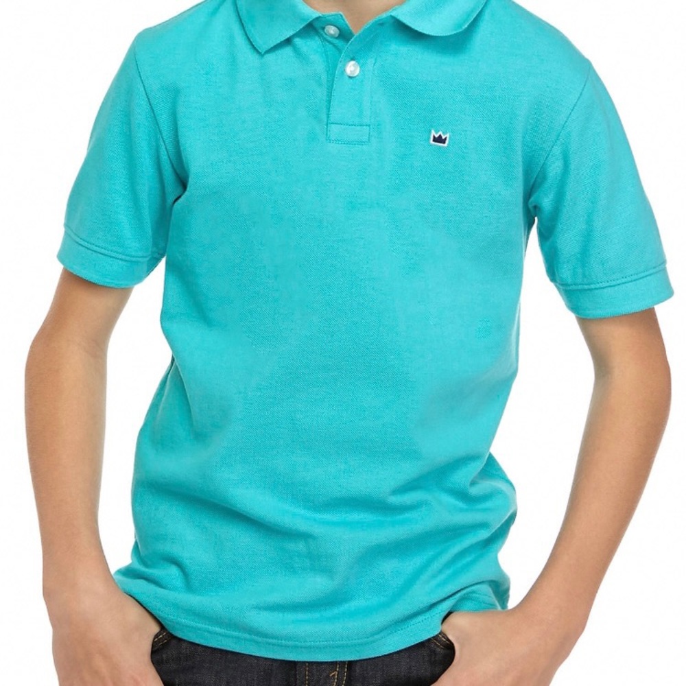 Crown & Ivy Boys XL Short Sleeve Polo
